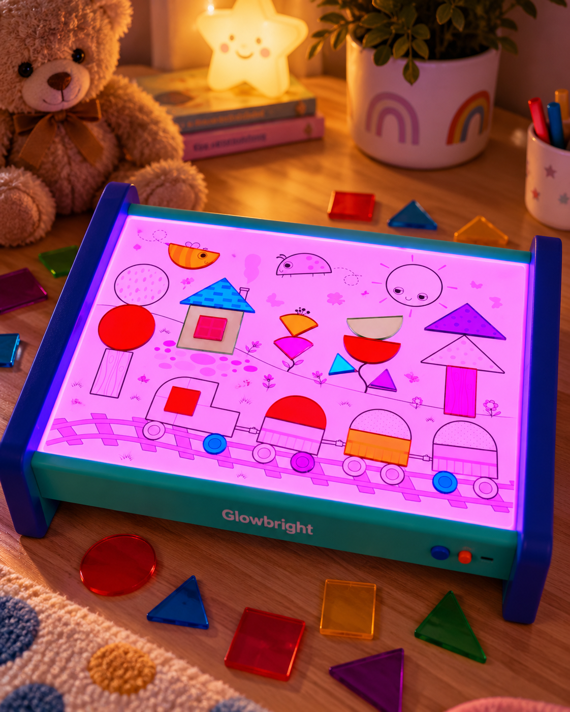 Glowbright Muotostudio – valopöytäsetti