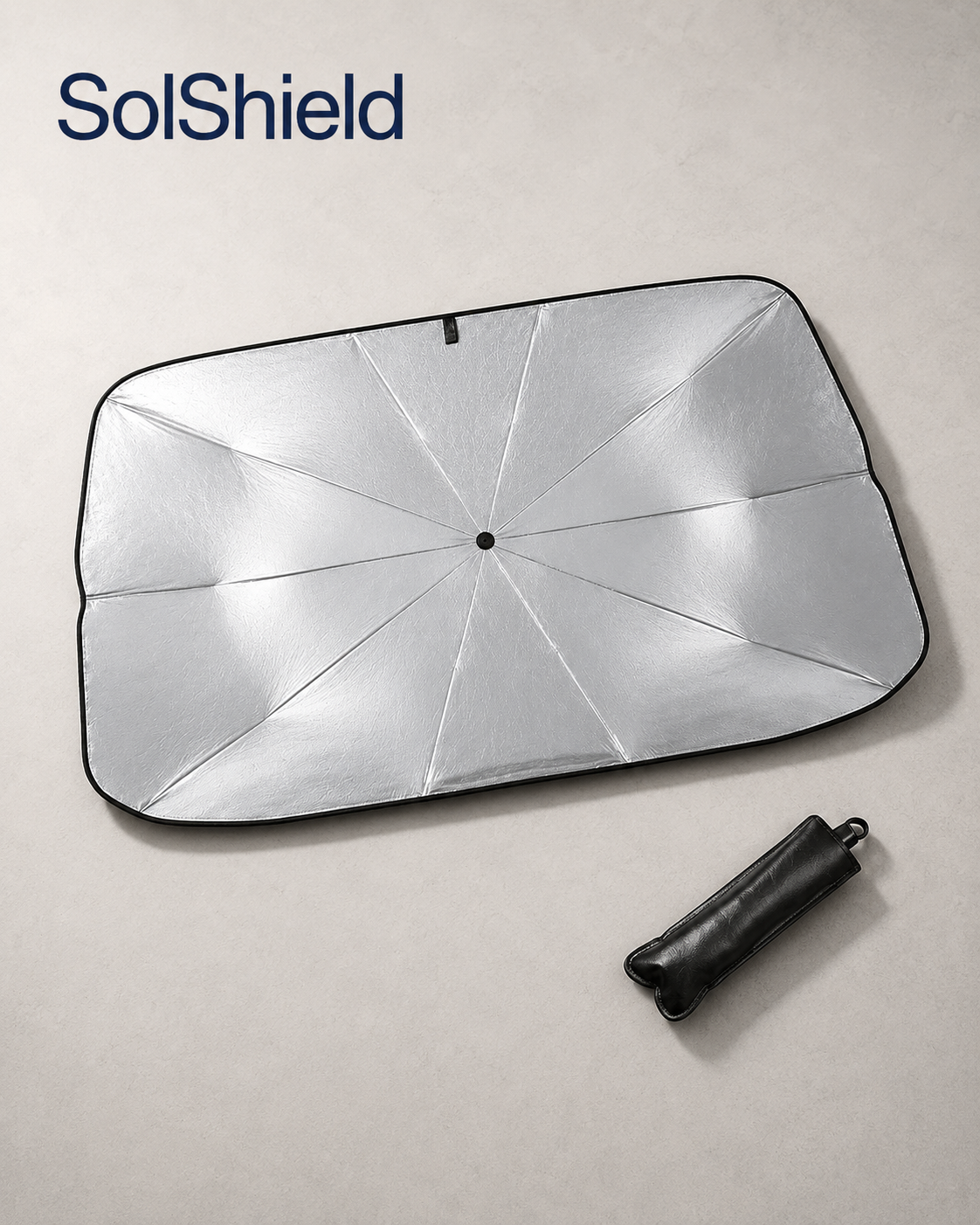 SolShield Kokoontaitettava tuulilasin suoja