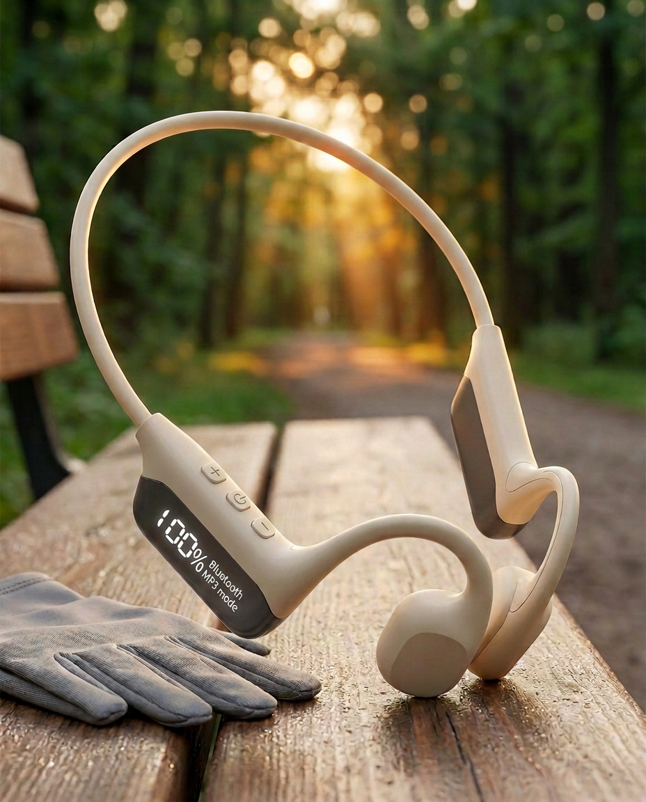Vedenpitävät uintikuulokkeet | 32GB MP3 Bluetooth IPX8