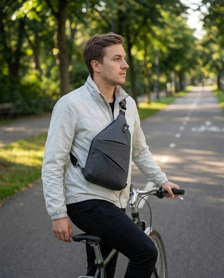 Yhden hihnan varkaudenesto-laukku | SlimShield