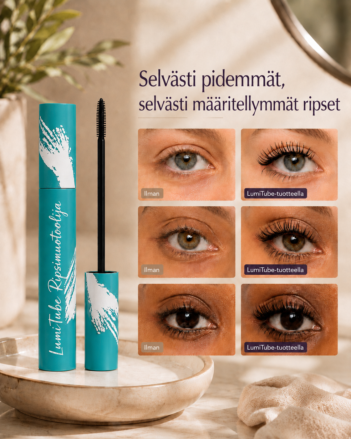 LumiTube Ripsimuotoilija