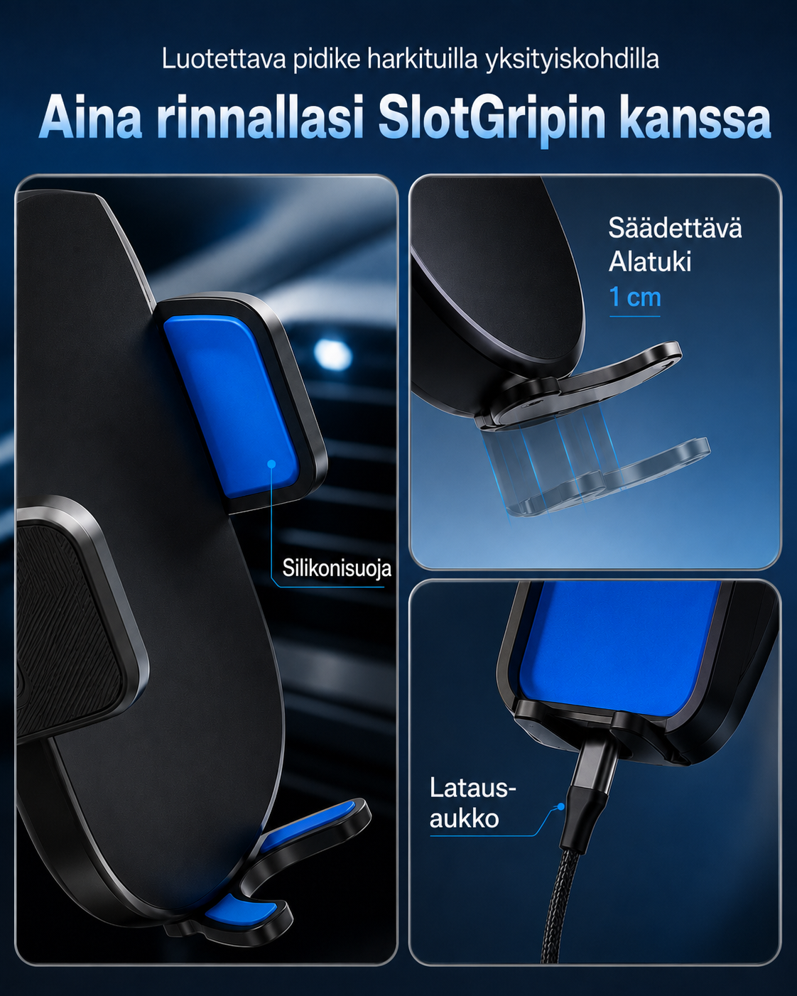SlotGrip CD-korttipaikkateline