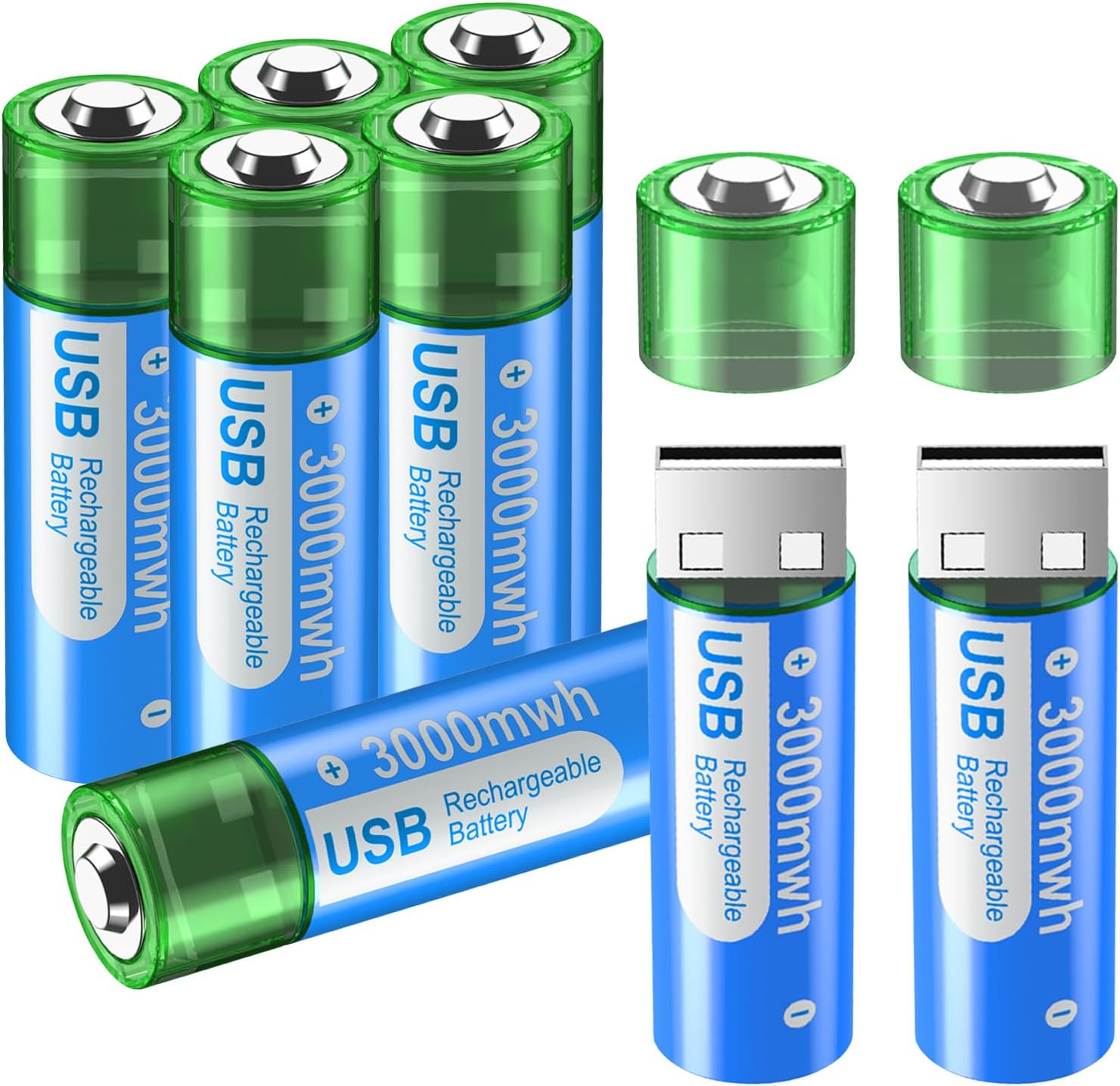 PowerLink Uudelleenladattavat USB AA Paristot – Uutta virtaa vaivatta
