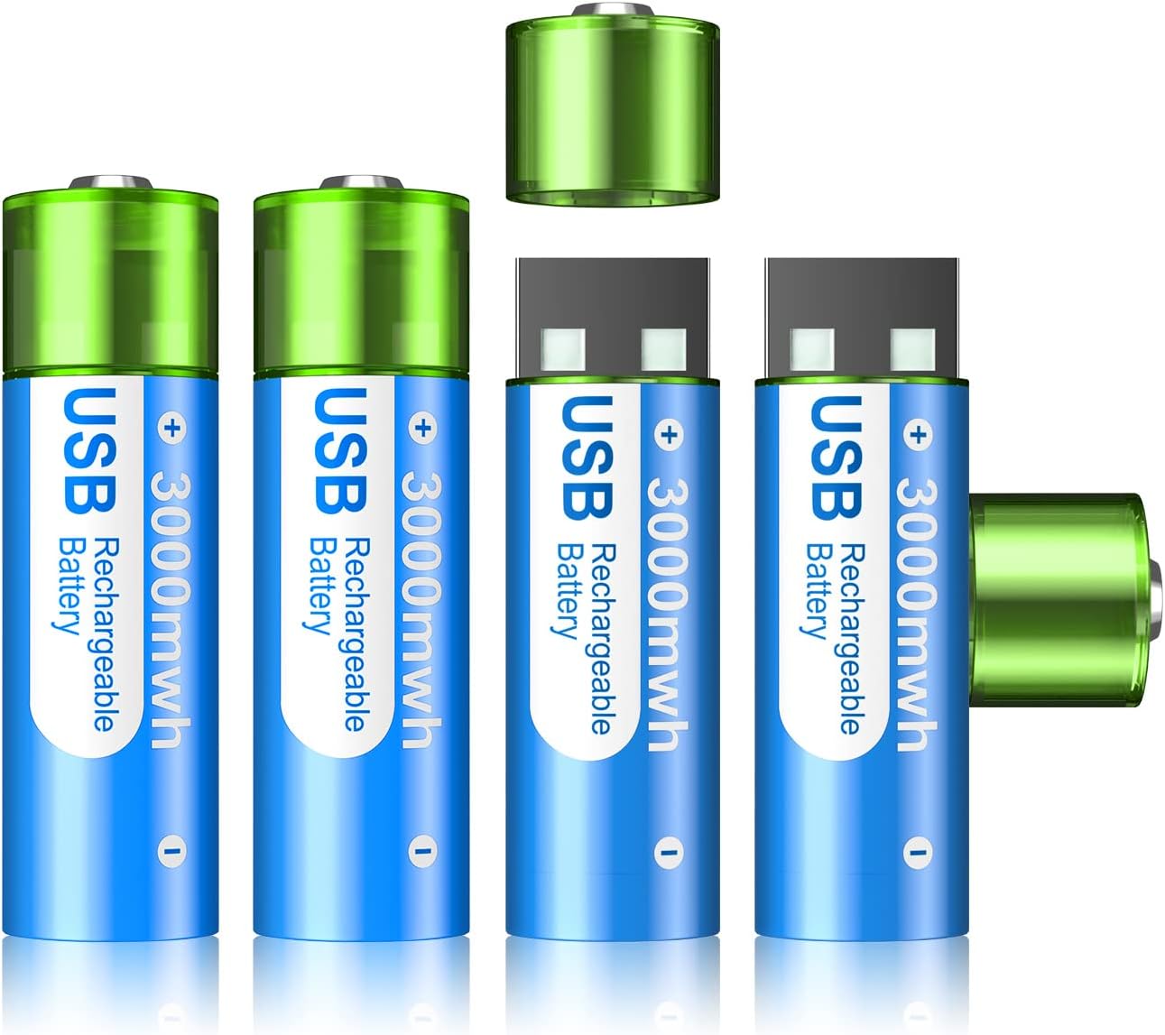 PowerLink Uudelleenladattavat USB AA Paristot – Uutta virtaa vaivatta