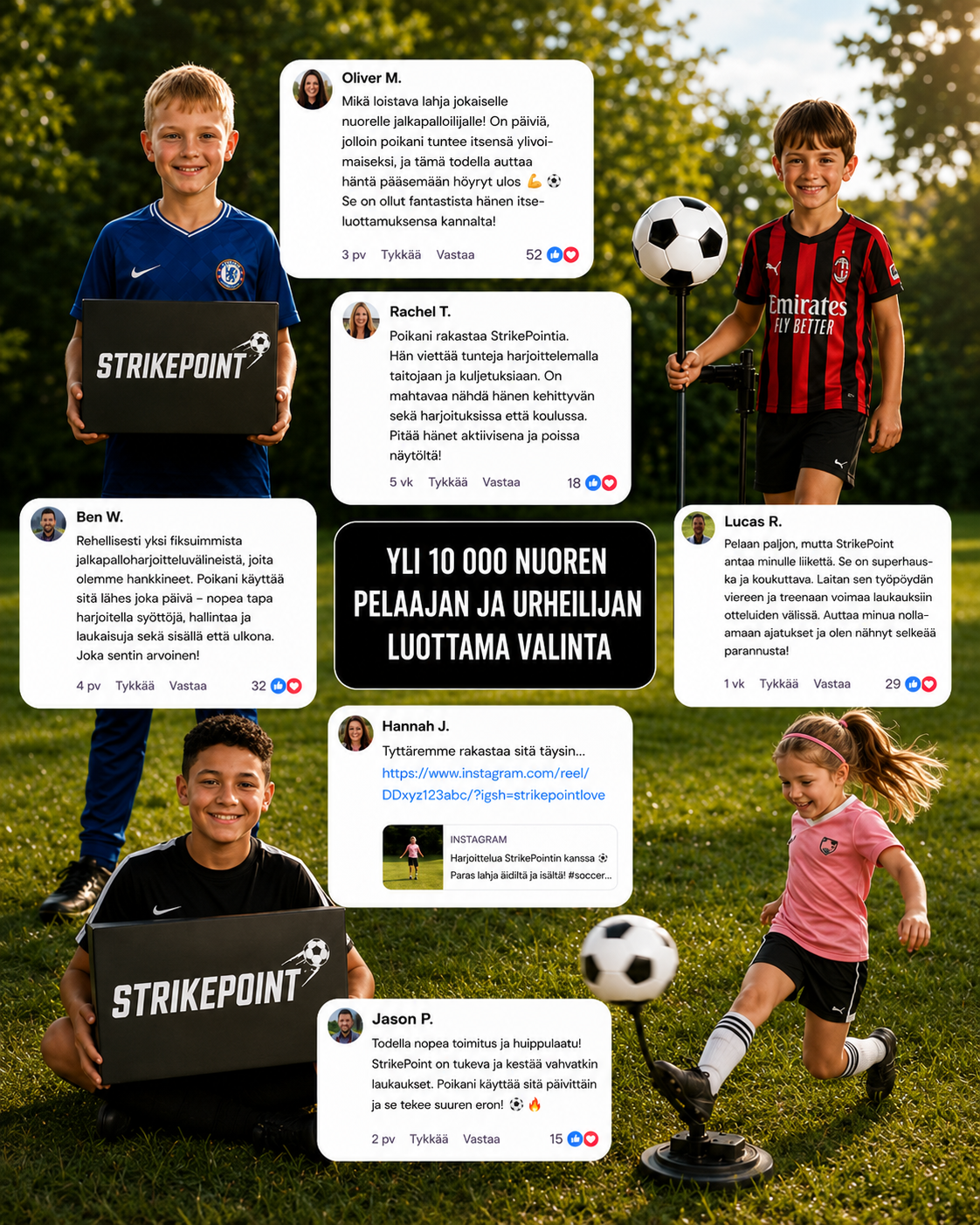 StrikePoint 360 -jalkapallovalmentaja kotiin