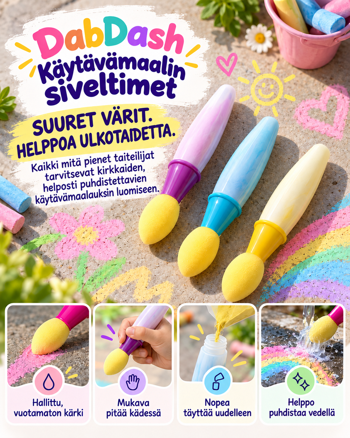DabDash Katuliitumaalisiveltimet