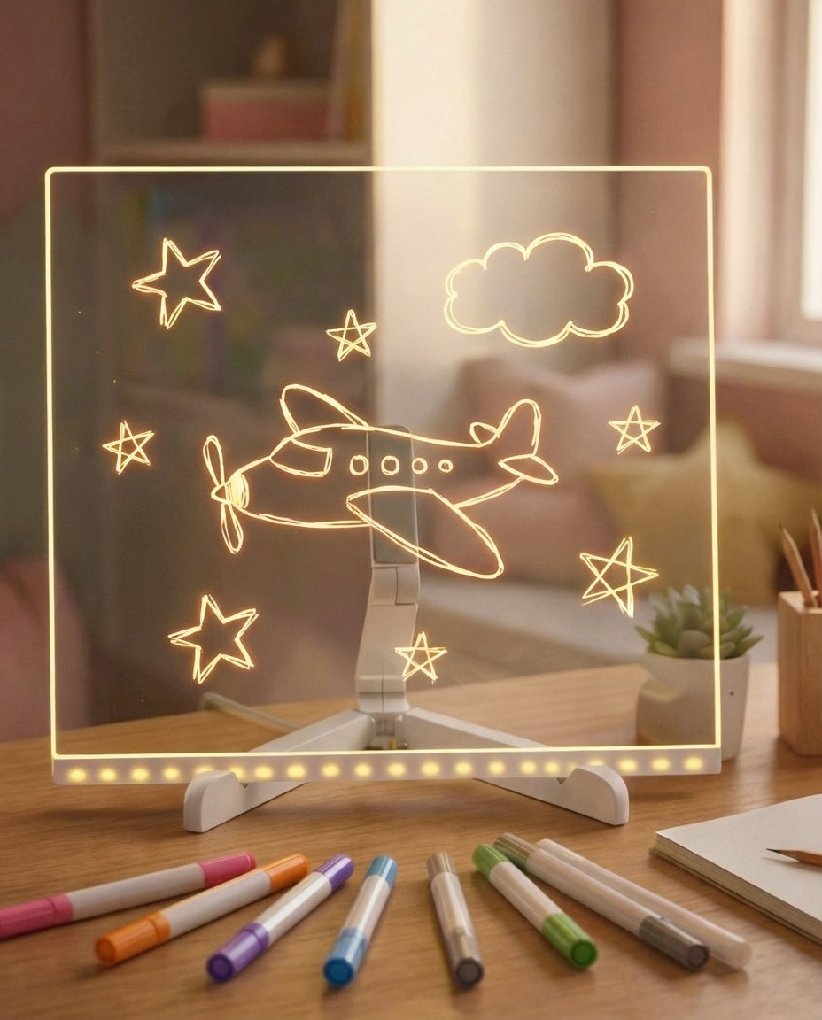 LED-piirustuslauta lapsille | GlowSketch valopinta