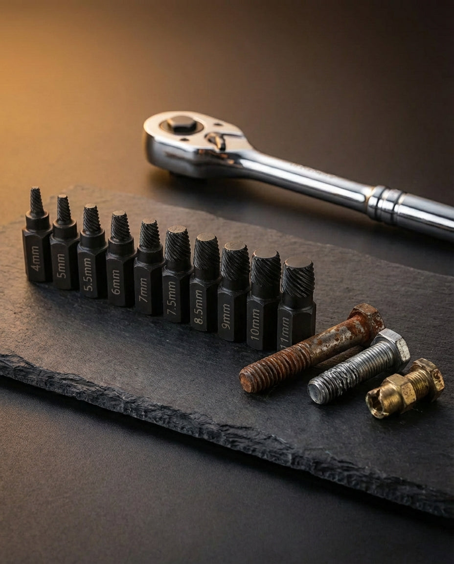 GripForce Pro 10-osainen pulttien irrotussarja