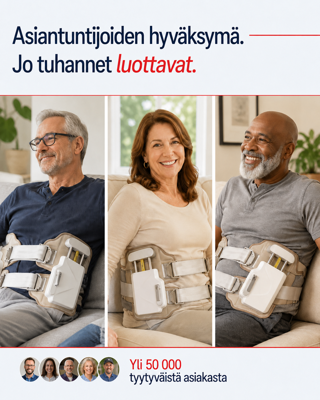 LumbaEase Selkähelpotusvyö