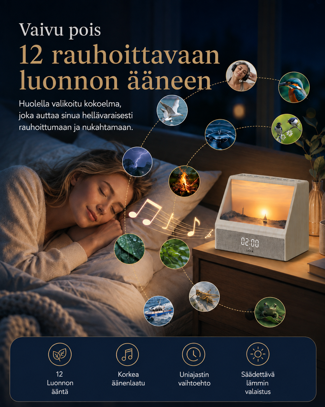 LumaWake Aamunkoiton Herätysvalo