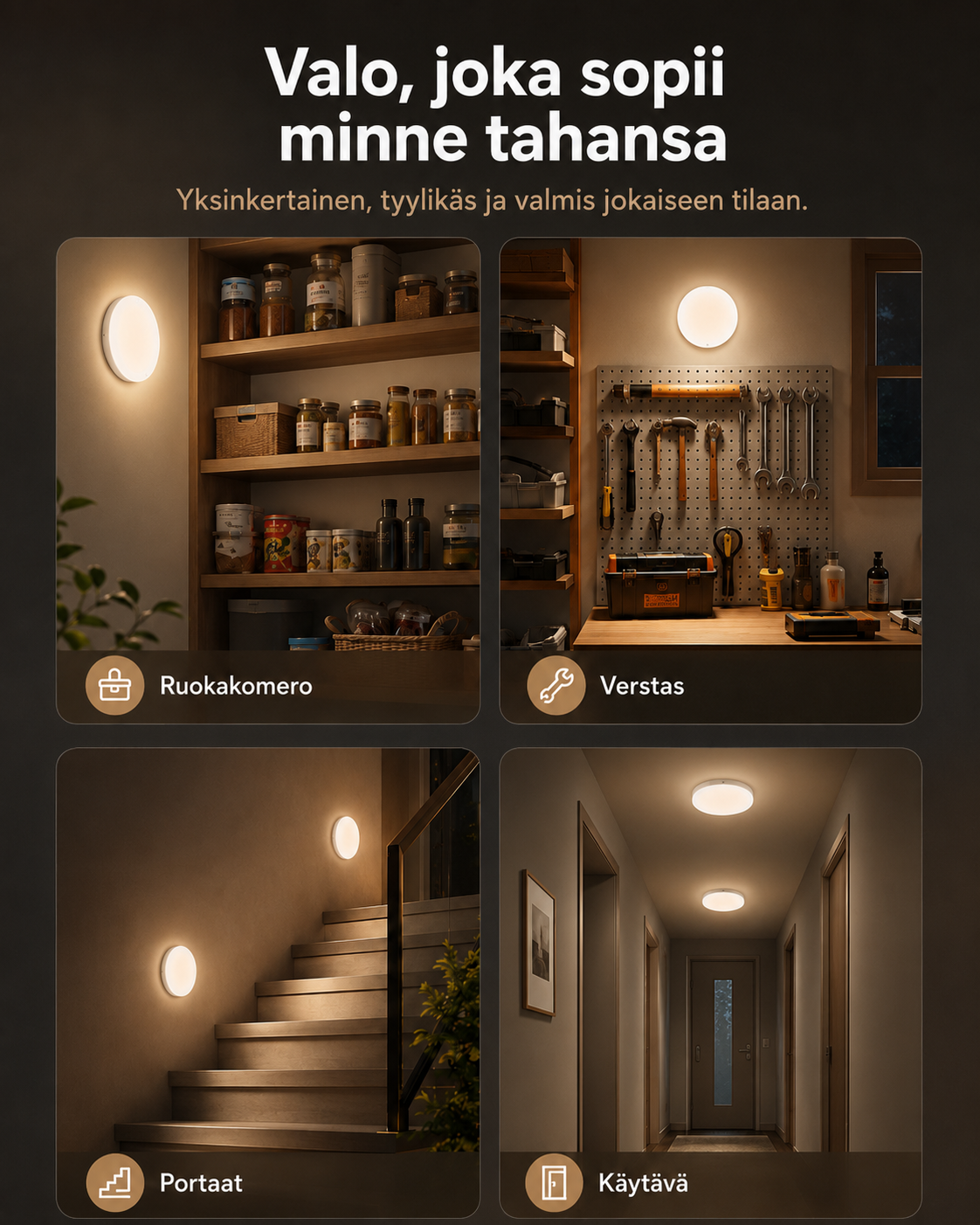 HaloSense Langaton Kattovalaisin