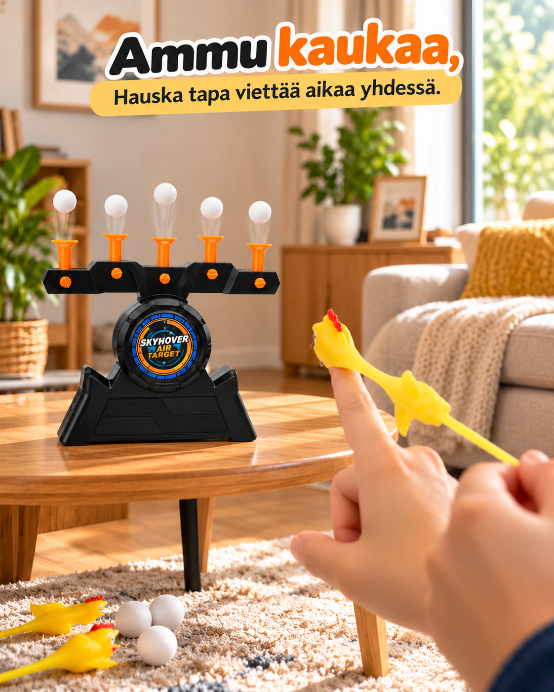 SkyHover – leijuvien pallojen maalipeli