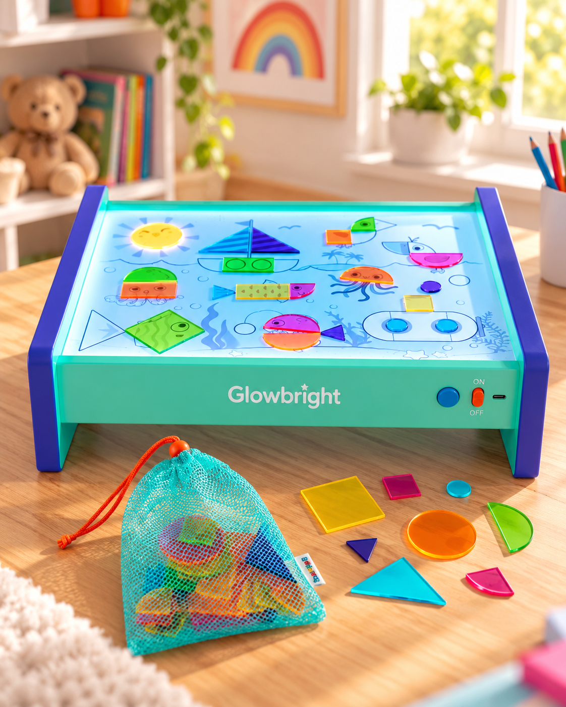 Glowbright Muotostudio – valopöytäsetti