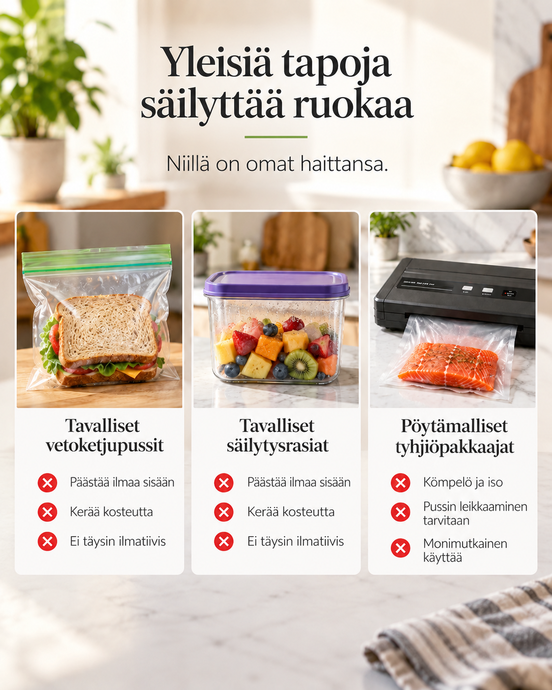 AirLock Mini -vakuumipakkain