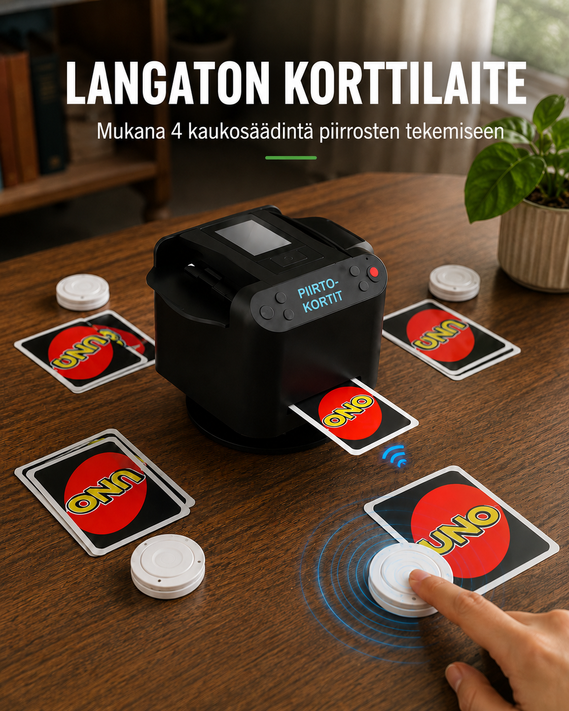 TableMate Automaattinen Korttien Jakaja Sekoitin