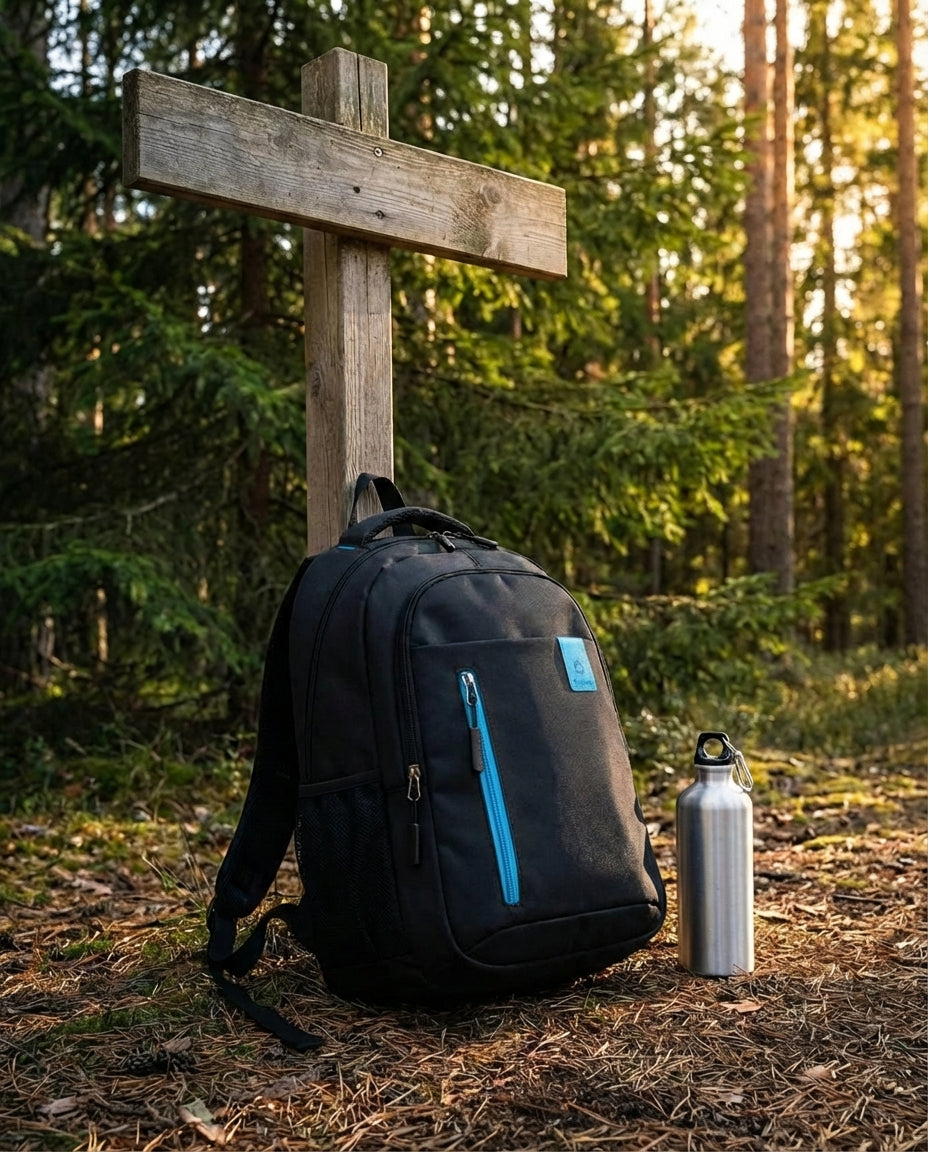 Vedenpitävä Oxford-reppu miehille – PeakGuard Pro