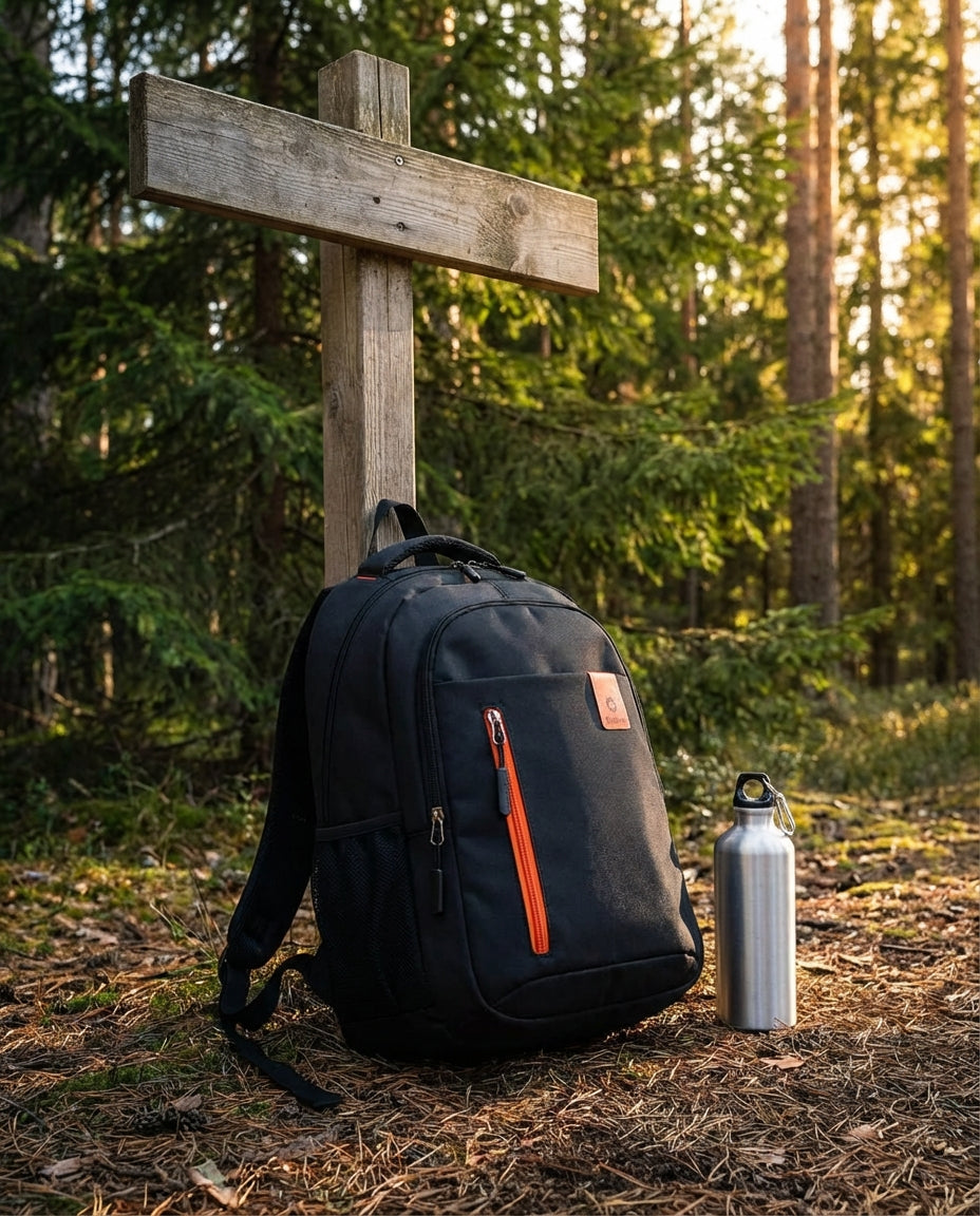 Vedenpitävä Oxford-reppu miehille – PeakGuard Pro