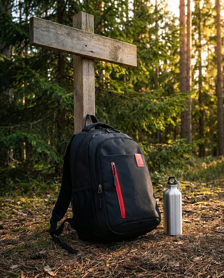 Vedenpitävä Oxford-reppu miehille – PeakGuard Pro