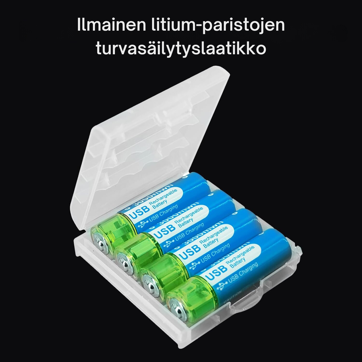 PowerLink Uudelleenladattavat USB AA Paristot – Uutta virtaa vaivatta