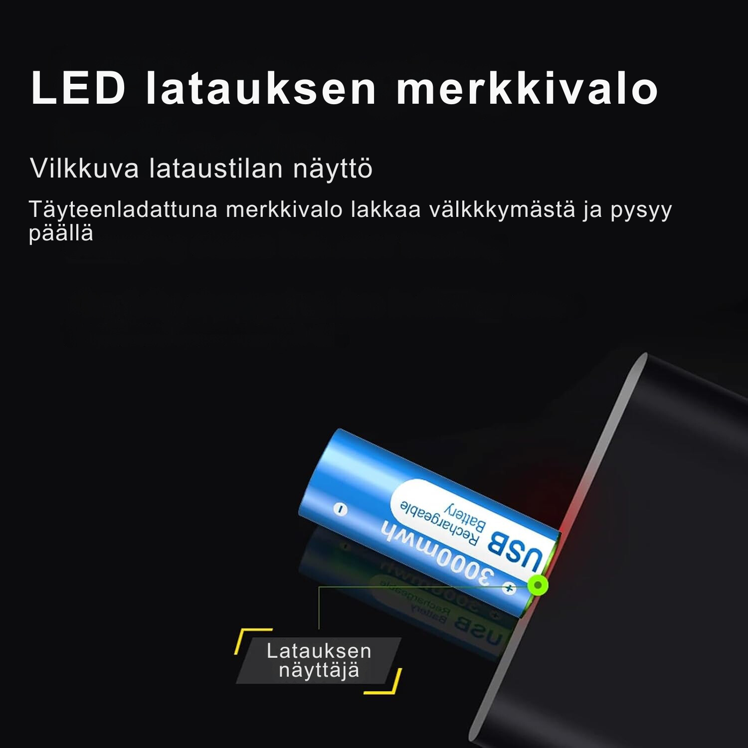 PowerLink Uudelleenladattavat USB AA Paristot – Uutta virtaa vaivatta