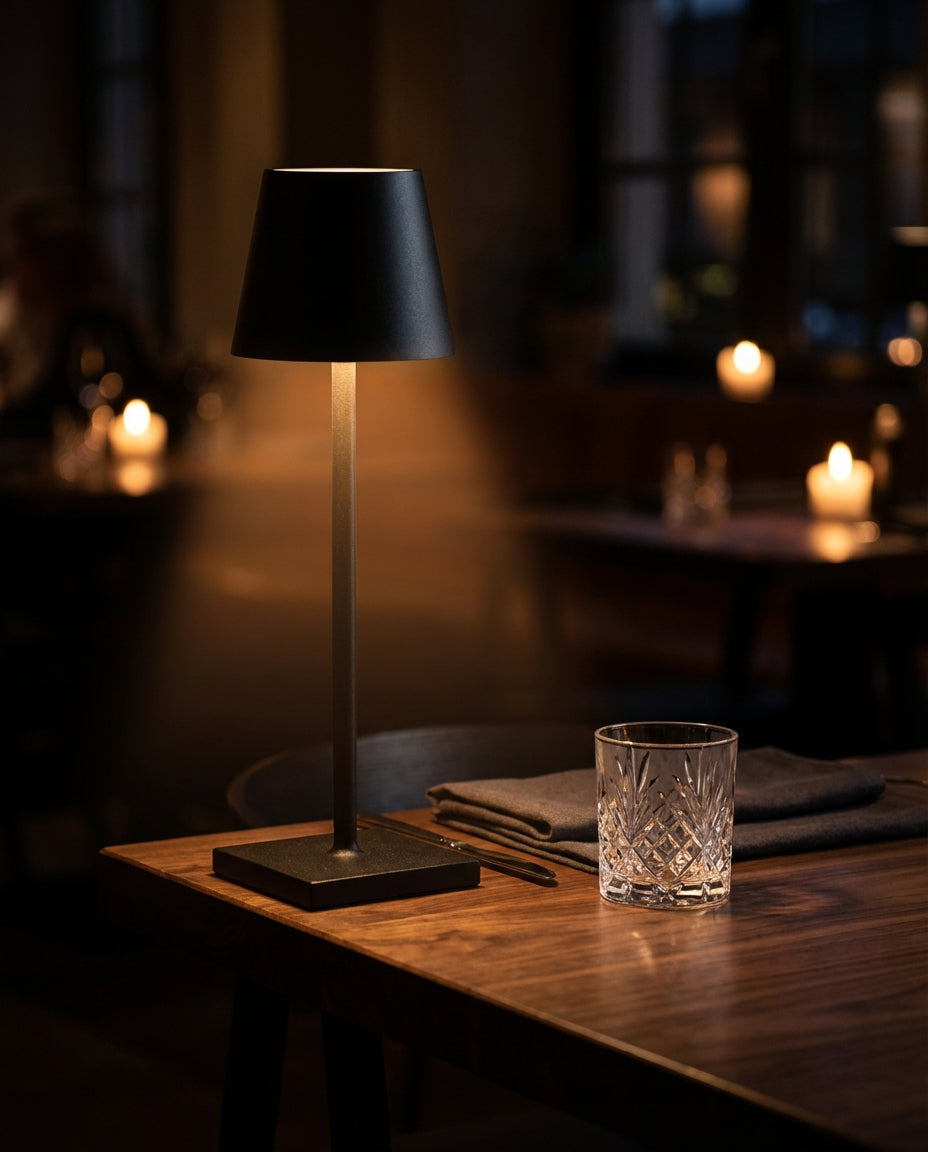 Langaton ladattava pöytävalaisin | LumiereAura