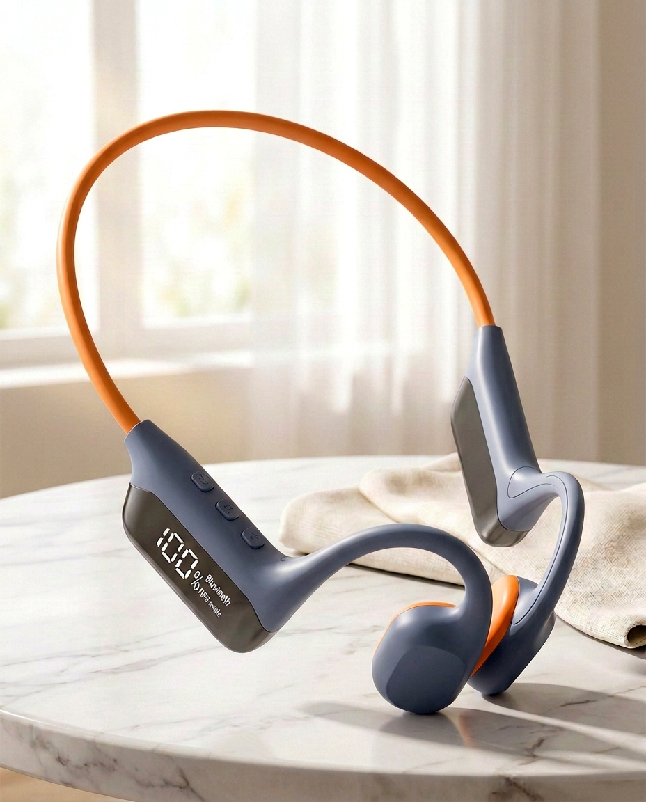 Vedenpitävät uintikuulokkeet | 32GB MP3 Bluetooth IPX8