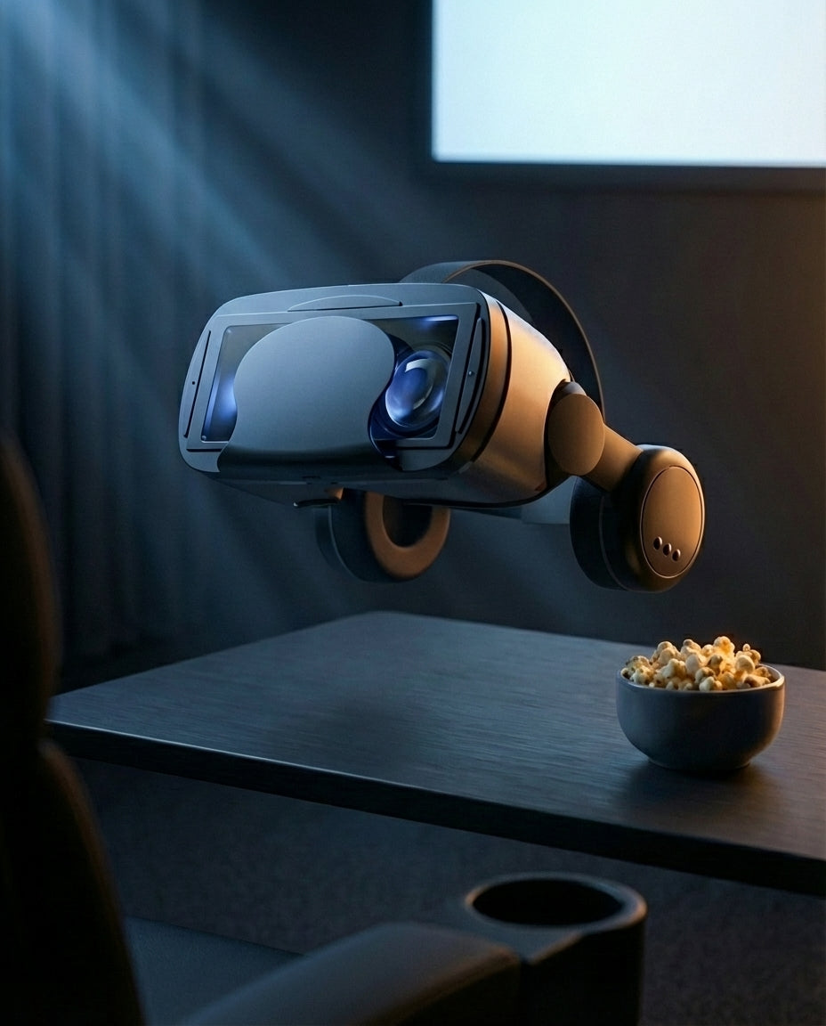 VR-headset integroidulla kuulokkeella | ImmersaView Pro