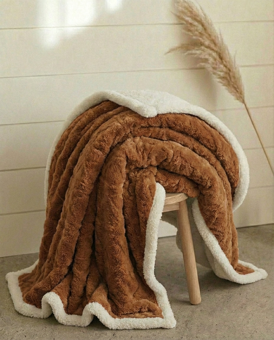 Talvinen fleece-peitto – Ylellinen pehmopeitto | 5 kokoa