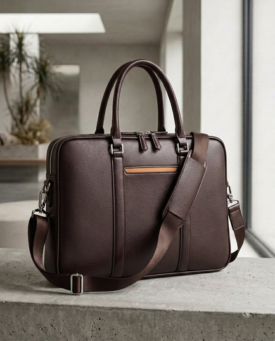 Nahkainen kannettavan laukku | Meridian Tote