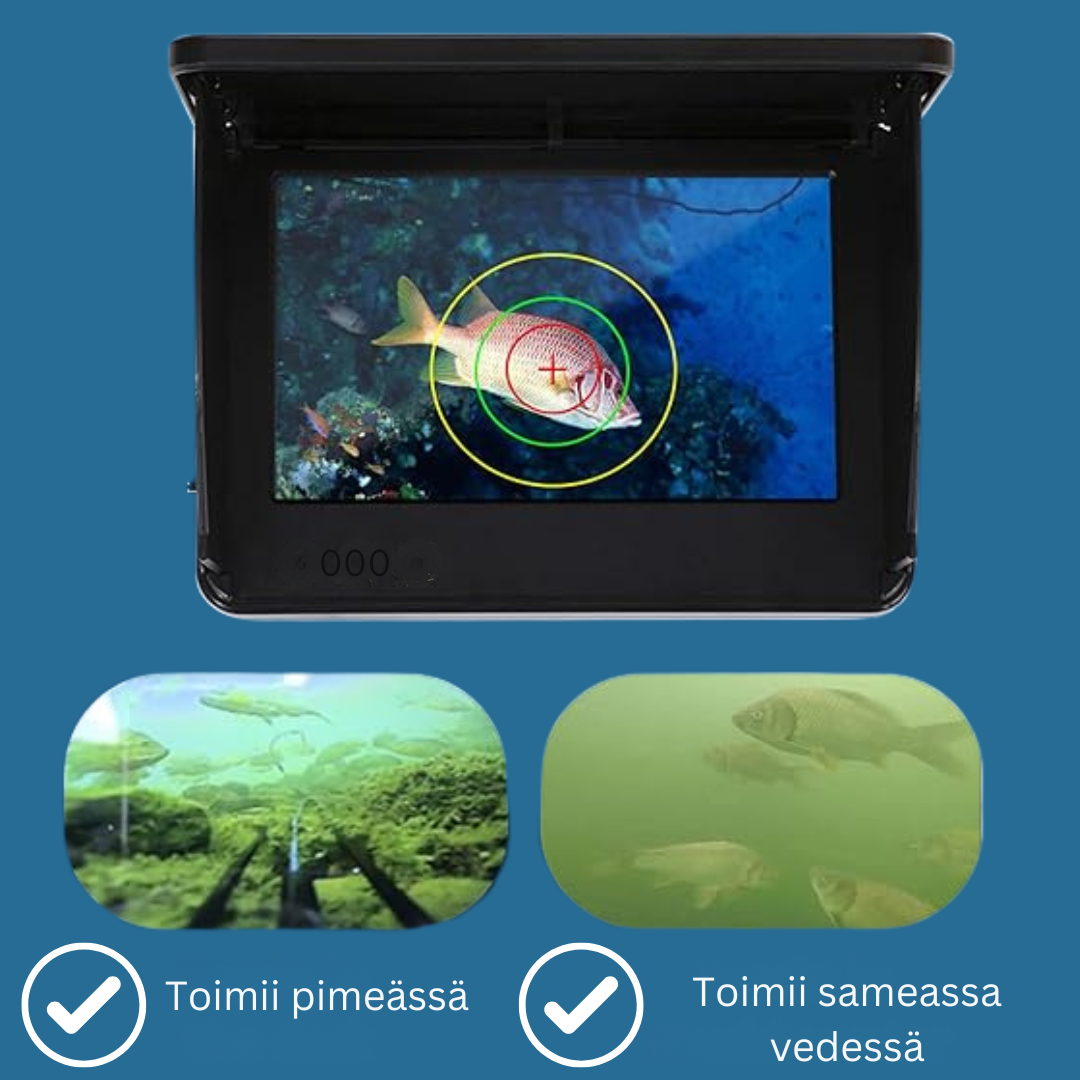 DeepSight vedenalainen kamera - katso mitä veden alla on
