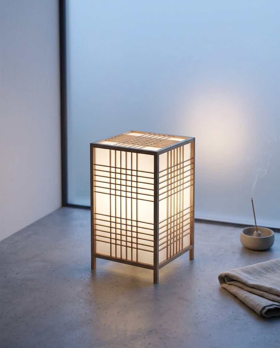 Japanilainen pöytävalaisin – Bambu Zen-lamppu | 4 kokoa