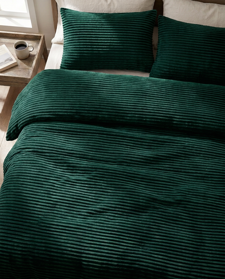 Talvipeiton paallinen - Pehmoinen fleece-vuodevaate | Lammin