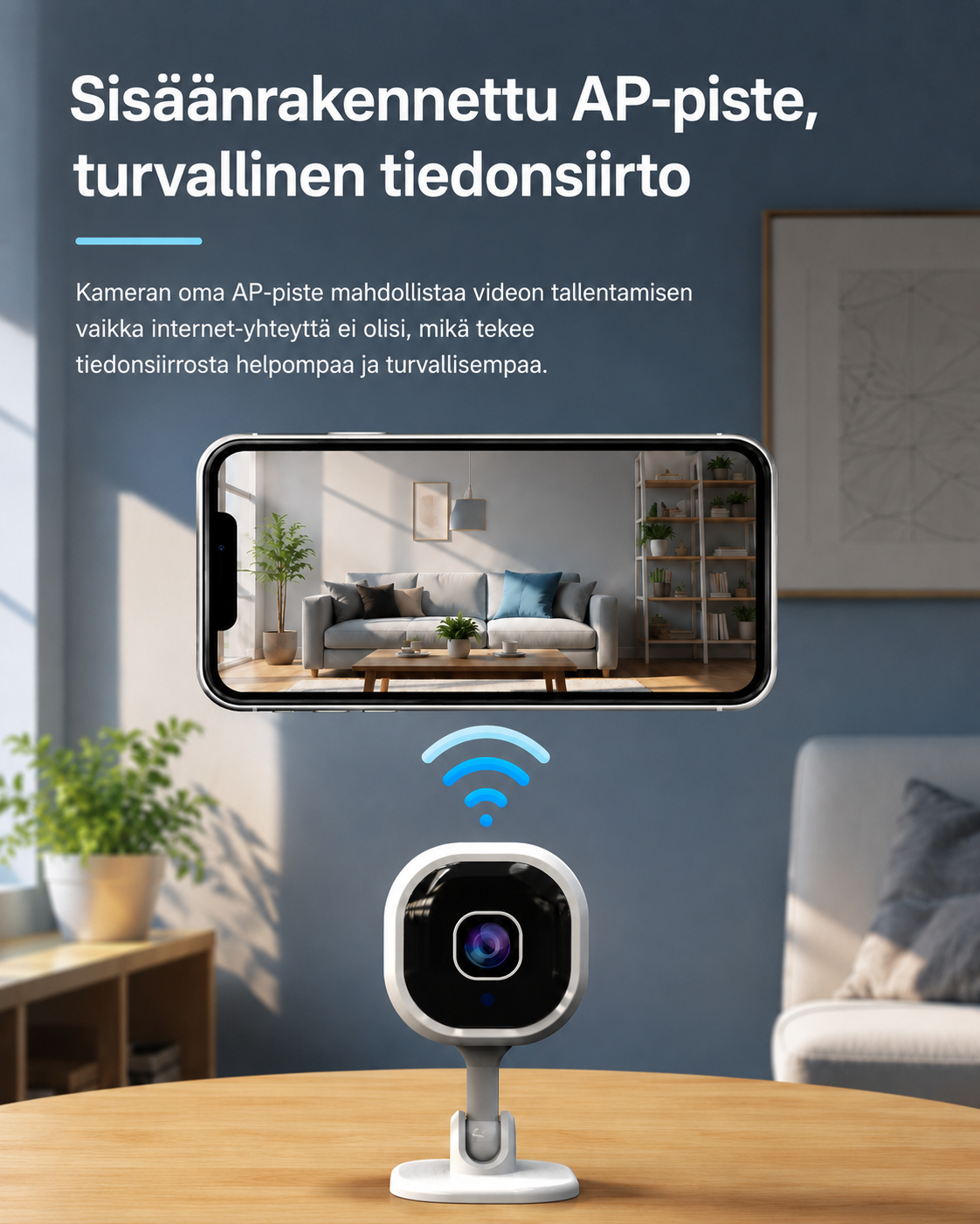 NightWatch Pro 360 -langaton kotikamera