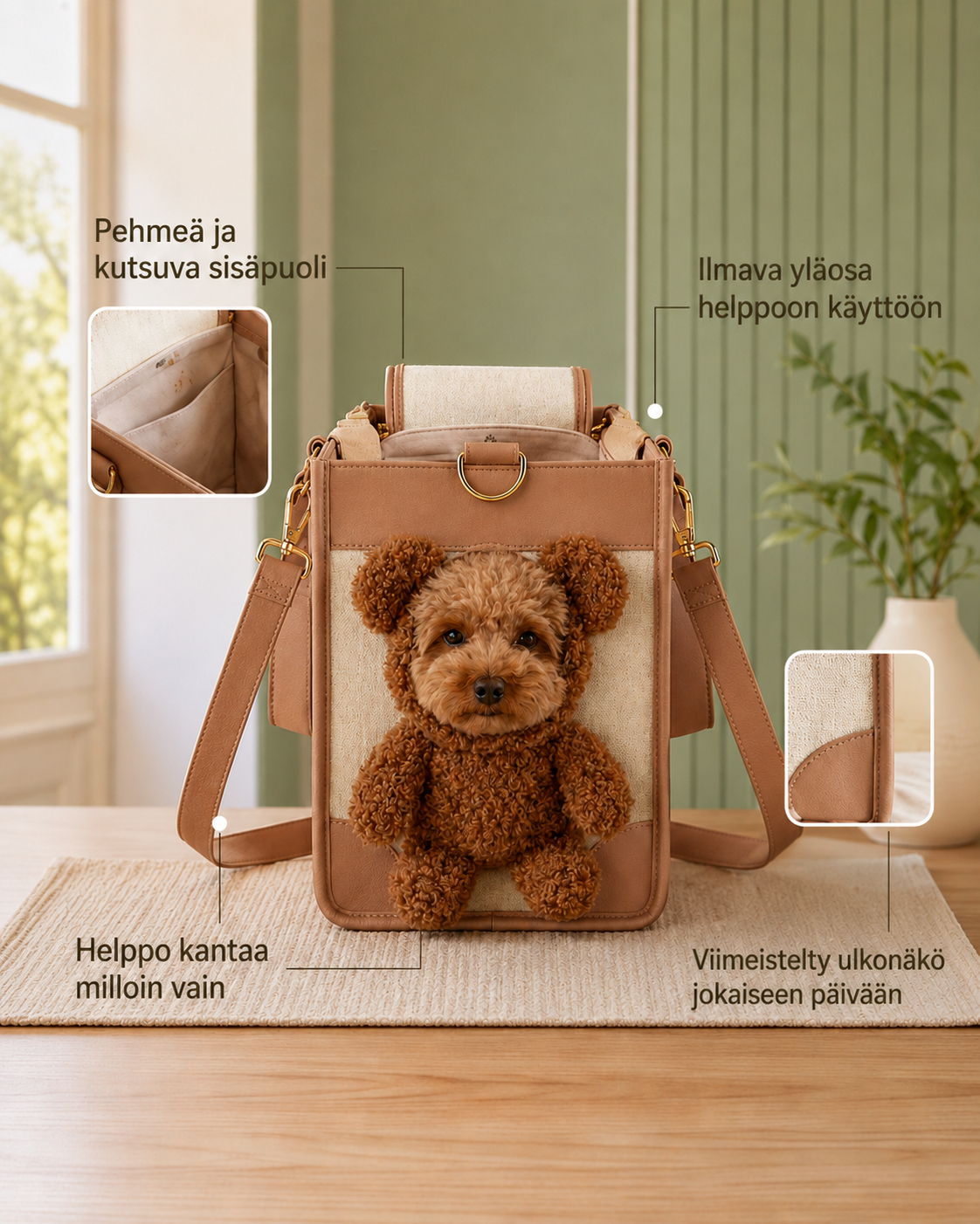 Snuggle Bear -matkakumppani