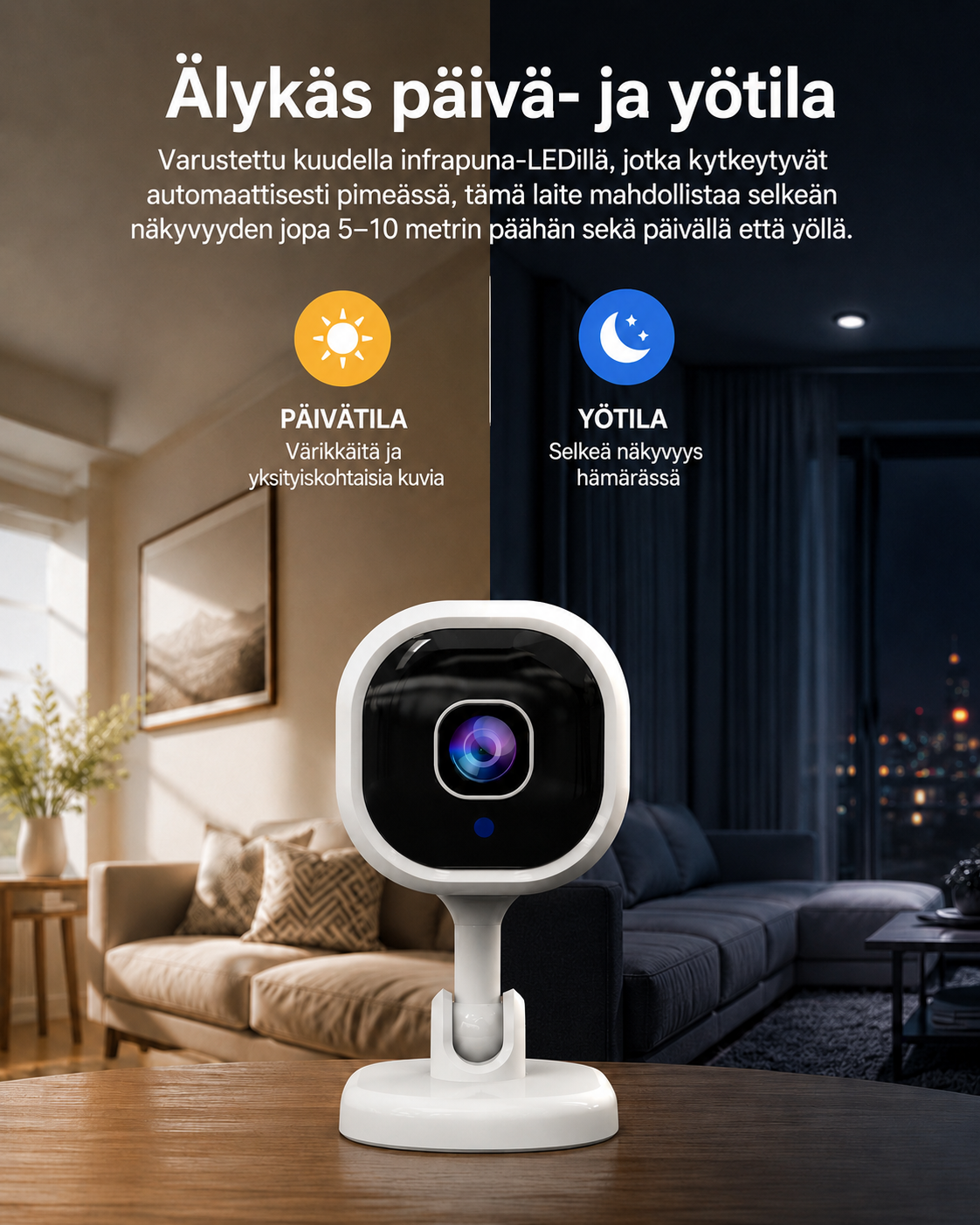 NightWatch Pro 360 -langaton kotikamera