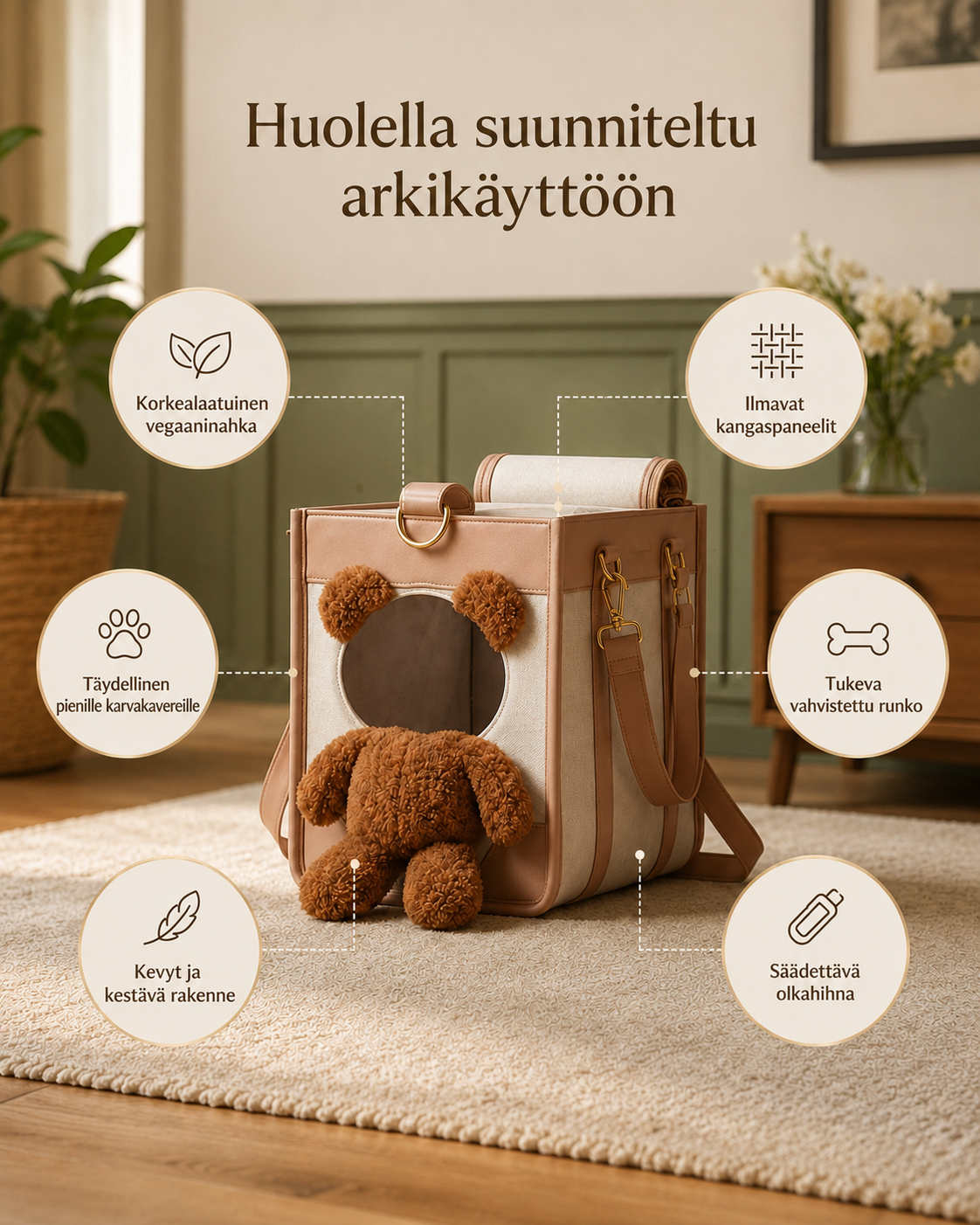 Snuggle Bear -matkakumppani