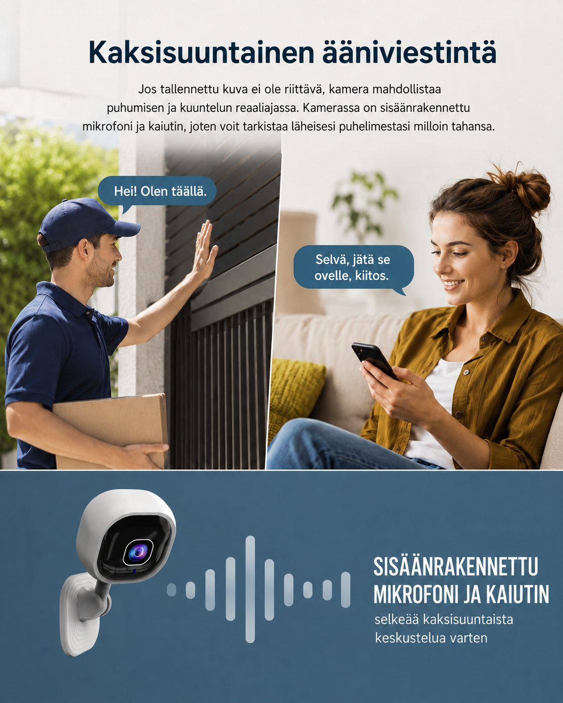 NightWatch Pro 360 -langaton kotikamera