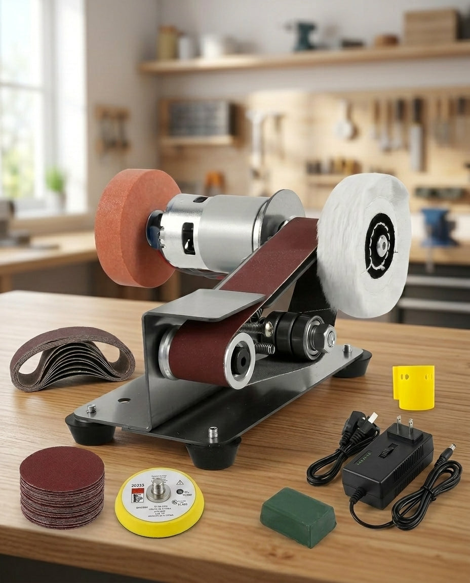 Precision Bench Trio — 3-in-1 teroitus- ja hiomalaite