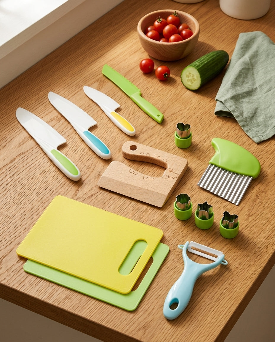 LittleHands Kitchen Co. | 13-osainen aito keittiösetti lapsille