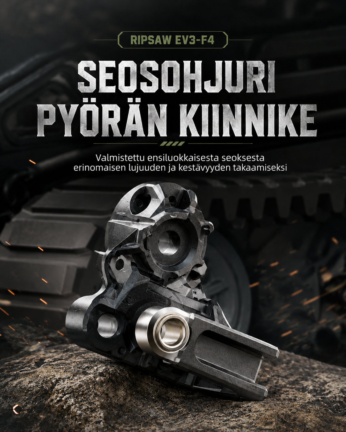 TerraTrak Rogue RC -Maastoajoneuvo