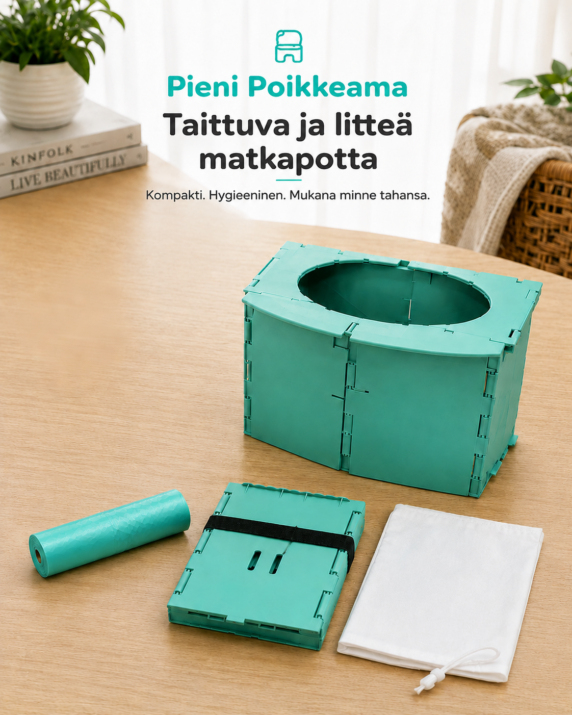 Little Detour – litteäksi taittuva matkapotta