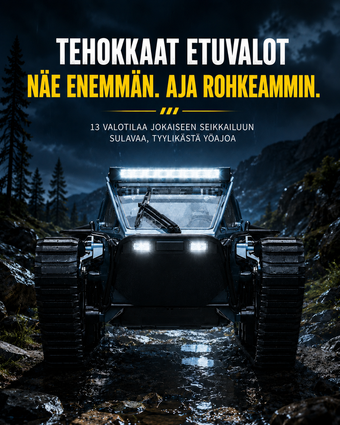 TerraTrak Rogue RC -Maastoajoneuvo