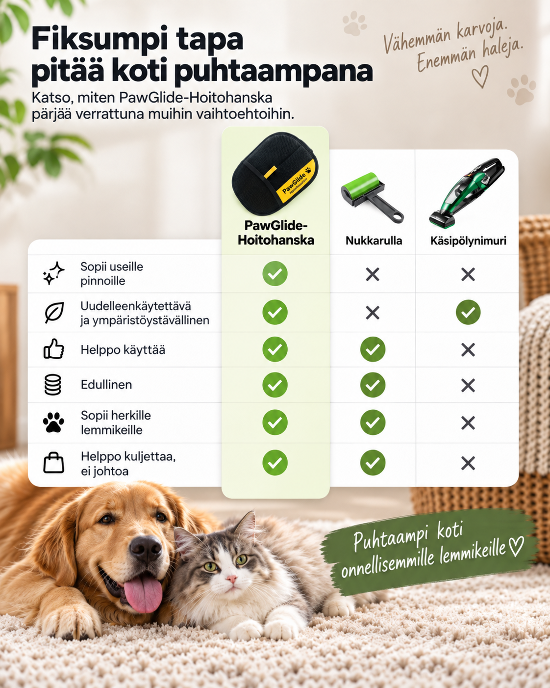 PawGlide-Hoitohanska