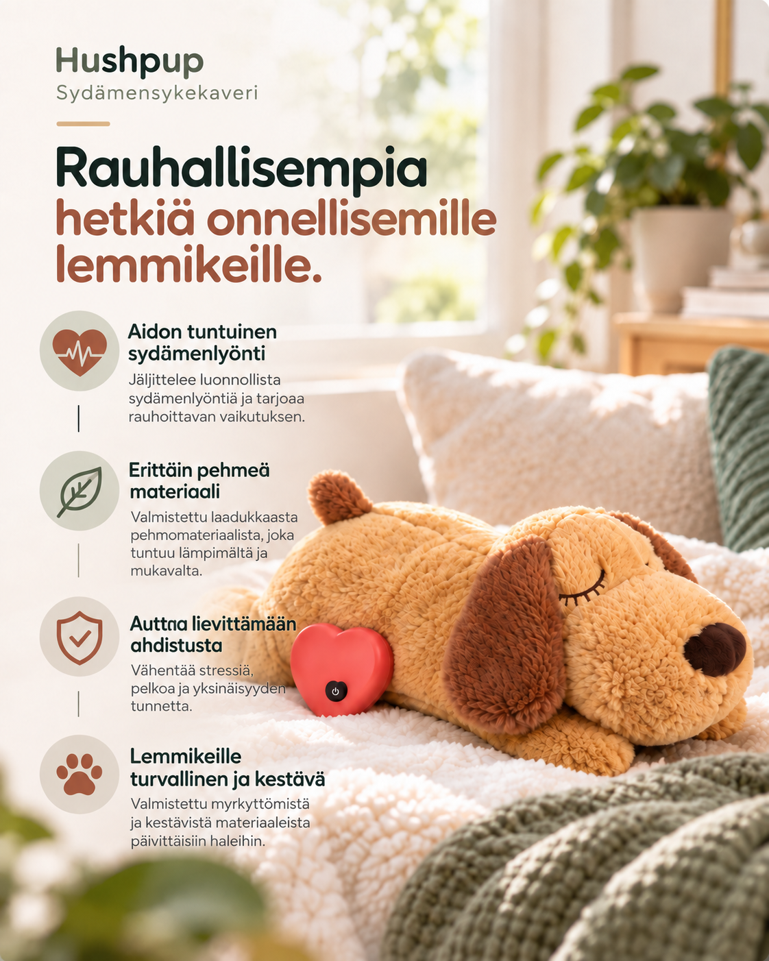 Hushpup Sydämensykekaveri