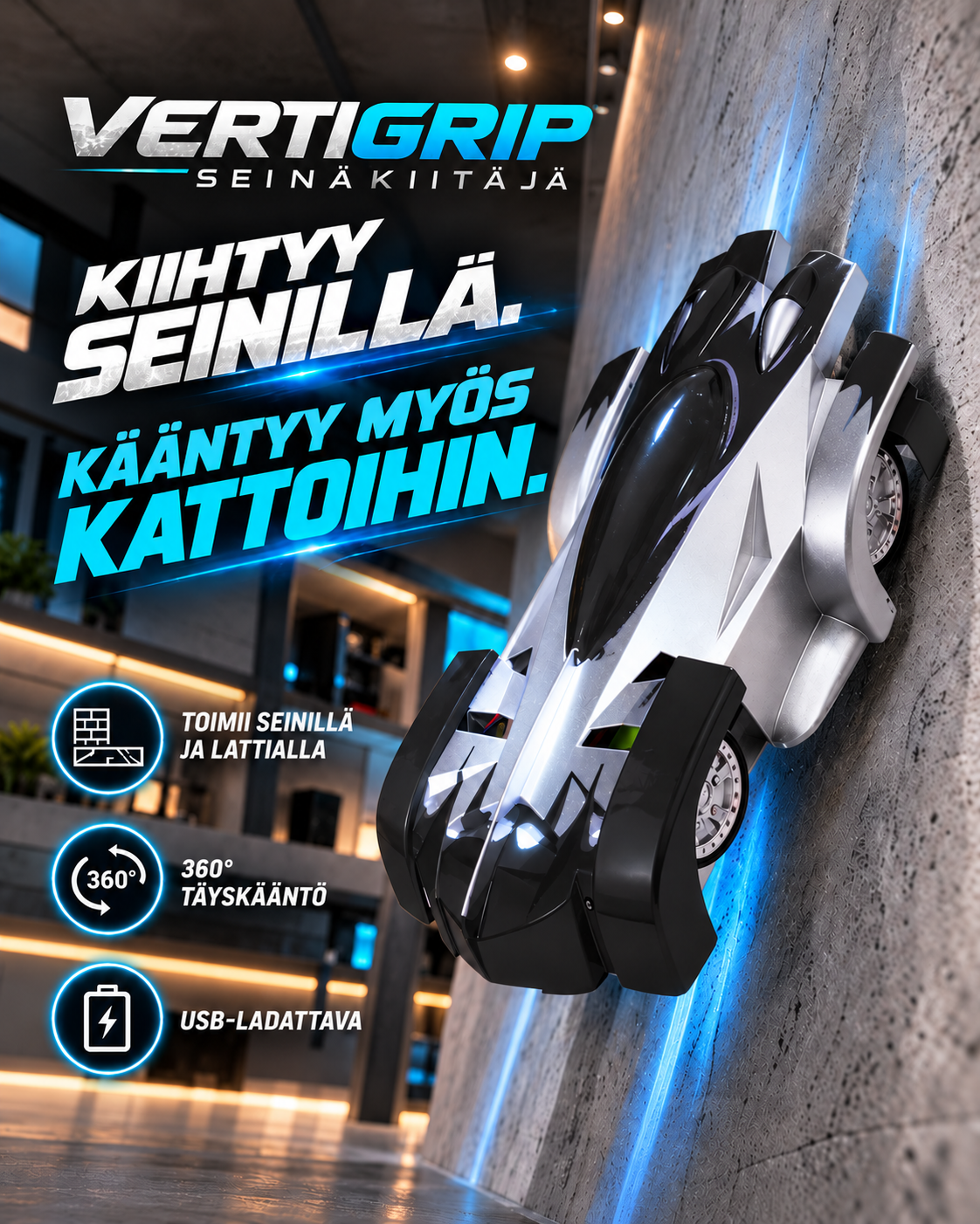 VertiGrip Seinäkiitäjä