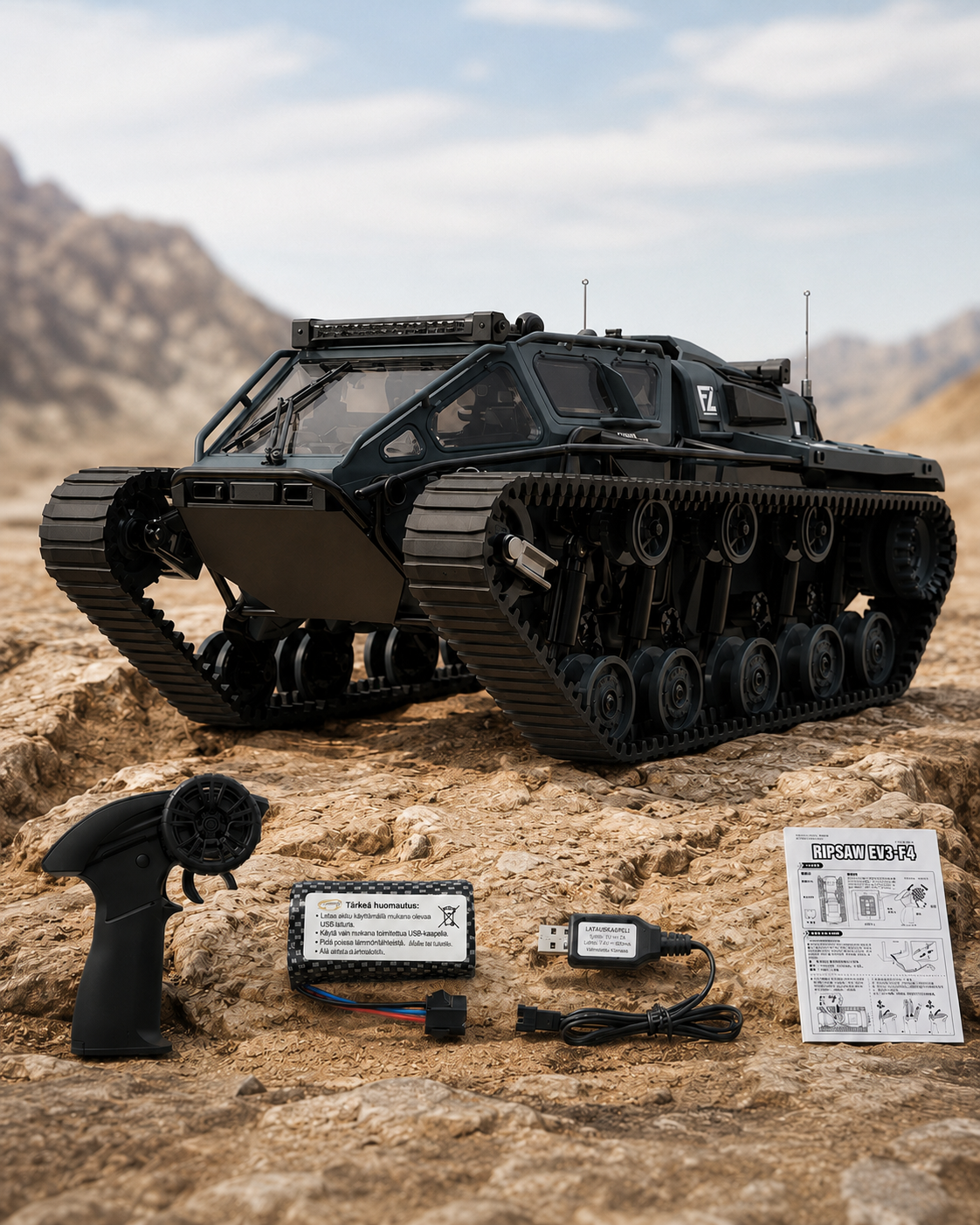 TerraTrak Rogue RC -Maastoajoneuvo