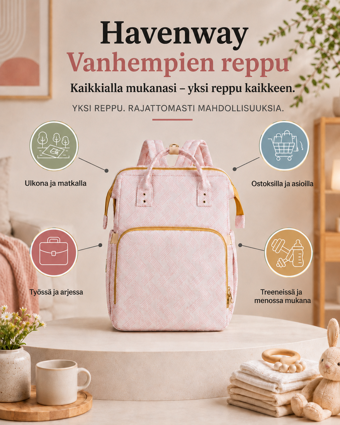 Havenway Parent Backpack