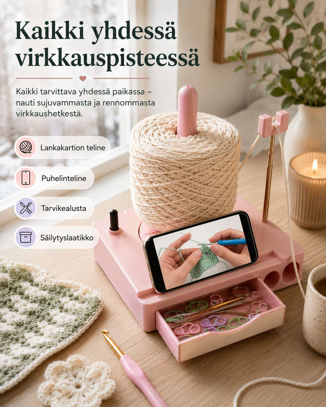 Kodikas Nurkan Crochet Station