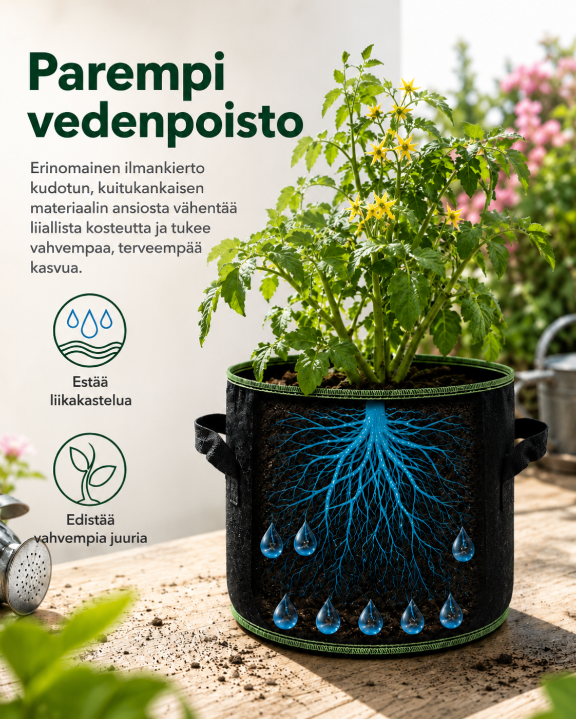 RootNest Fabric Grow Bags