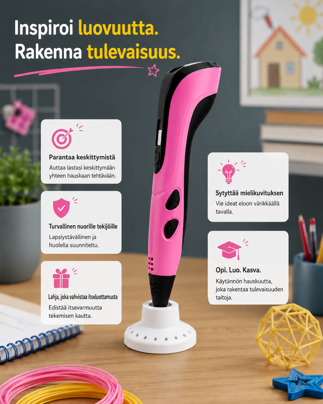 SketchMagic Junior 3D-piirtokynä